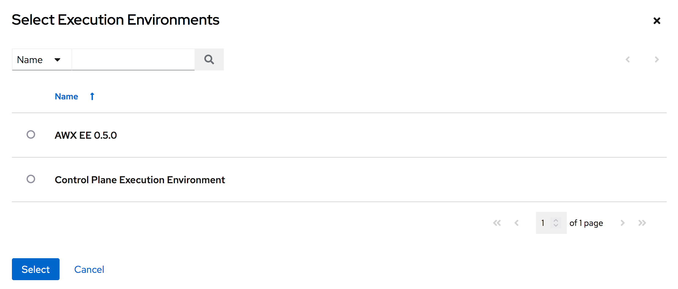 AWX default execution environment